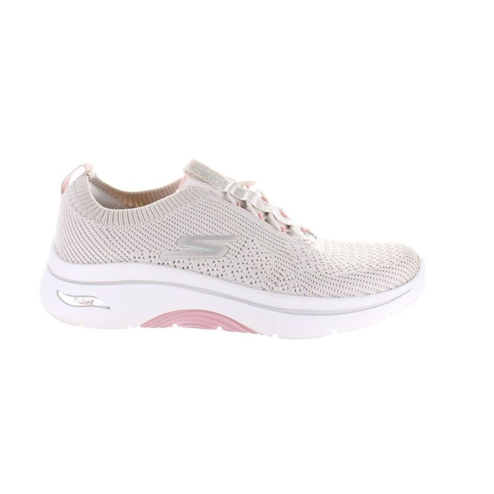 Skechers Womens Arch Fit 2.0 Tan Walking Shoes Size 6 Medium